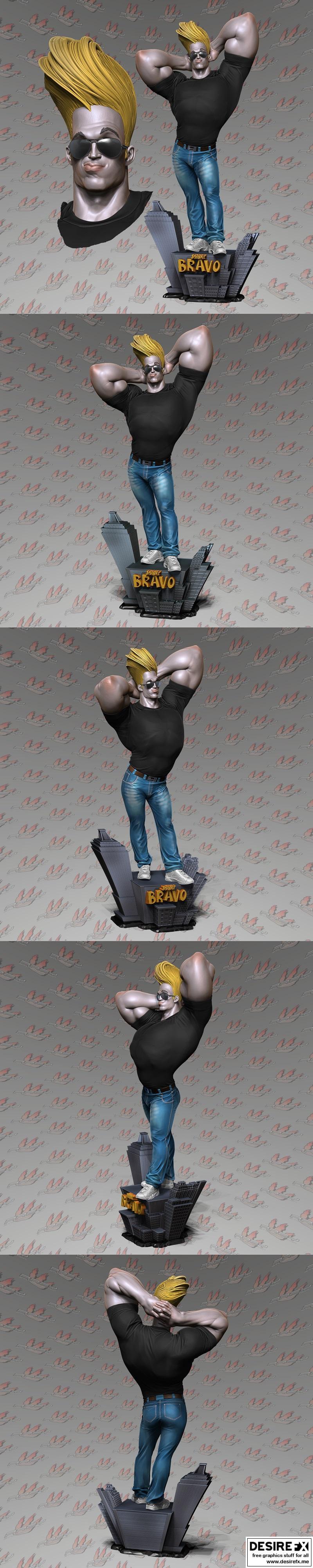 PREY系列 乔尼·布拉沃 3D打印模型 STL|PREY collection Studio – Johnny Bravo – 3D Print Model STL