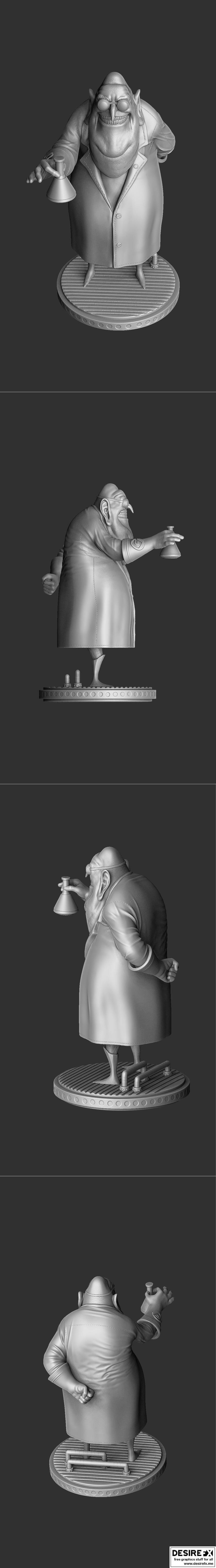 Dr Nefario 3D打印模型|Dr Nefario – 3D Print Model STL