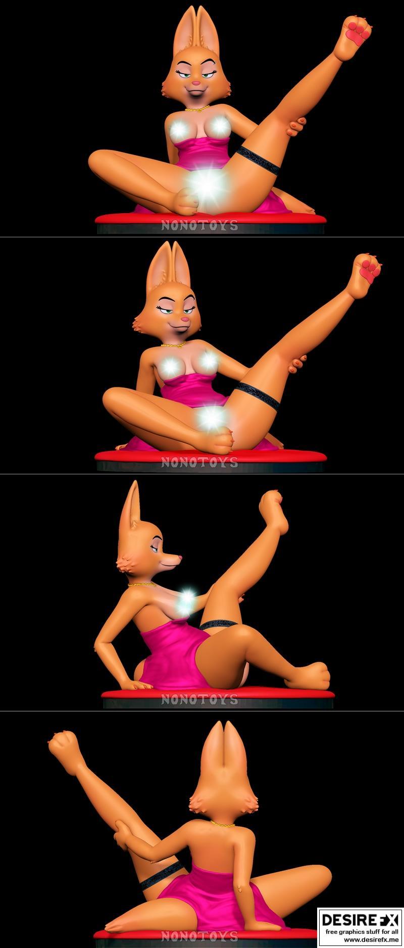 Diane Foxington 3D打印模型 STL|Diane Foxington – 3D Print Model STL