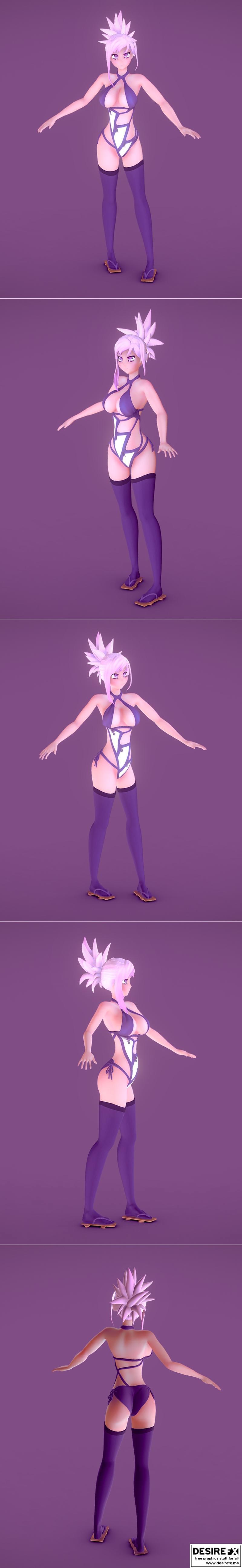 宫本武藏 3D打印模型 STL|Miyamoto Musashi – 3D Print Model STL