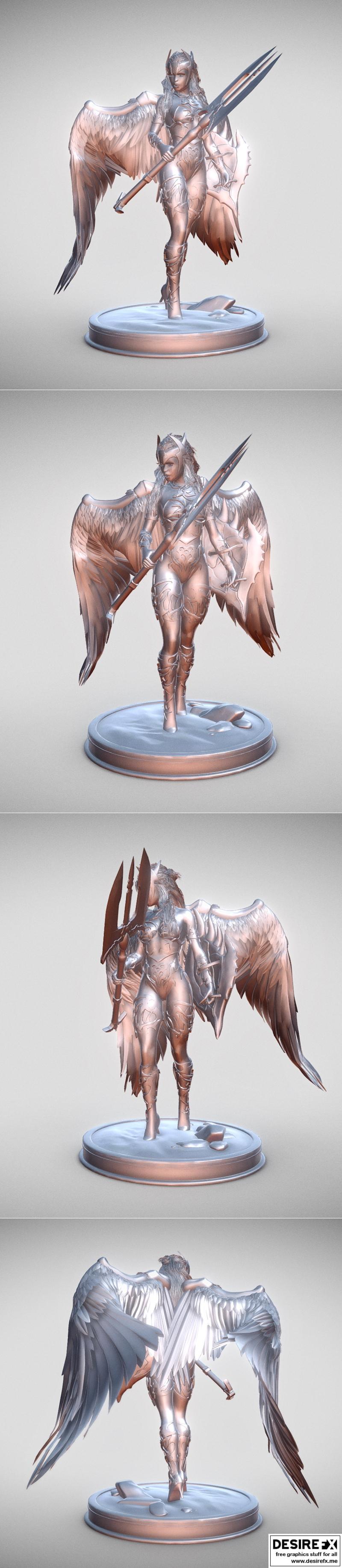 Satu - 默示录 - 3D打印模型|Satu – Lucifer – 3D Print Model STL