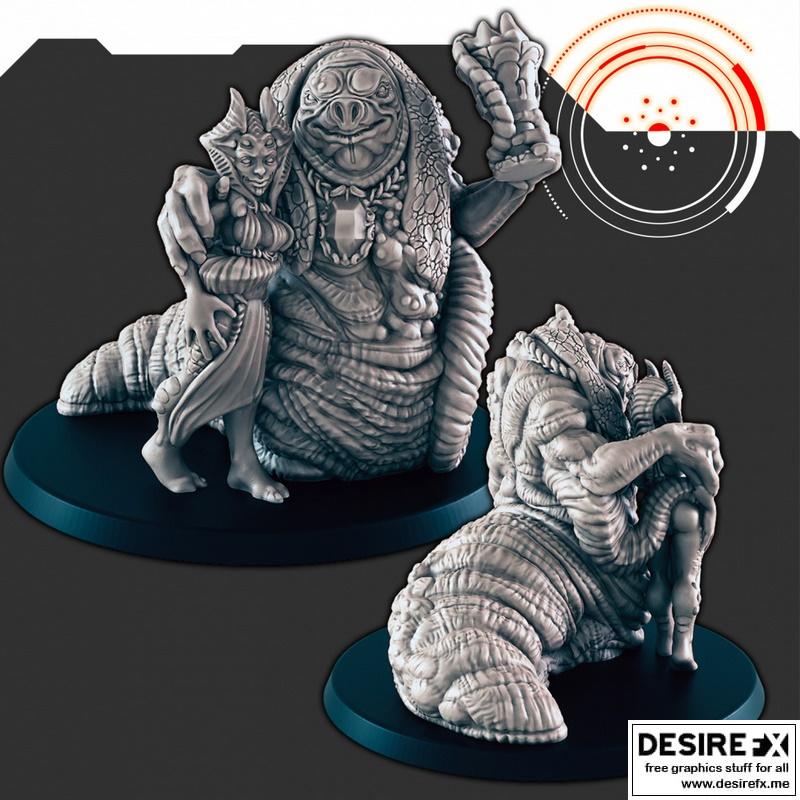 科幻题材BABOYA与CEELIE 3D打印模型|Sci-Fi Baboya and Ceelie – 3D Print Model STL