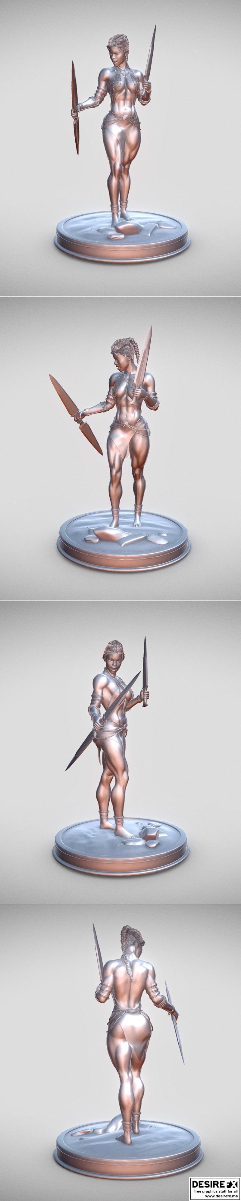 安努比斯之秘 —— 塞克姆特 3D打印模型|Anunnaki – Sekemt – 3D Print Model STL