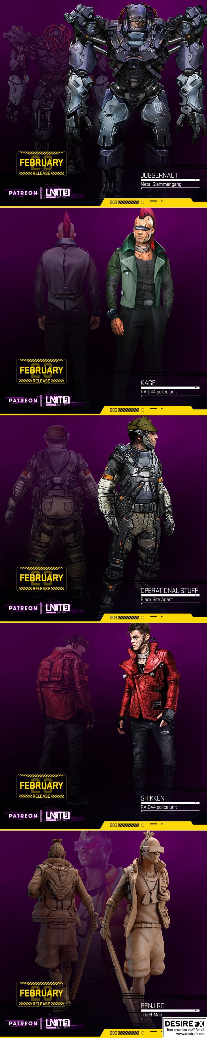 3D打印模型：钢铁侠战甲设计|Unit 9 February 2023 – 3D Print Model STL