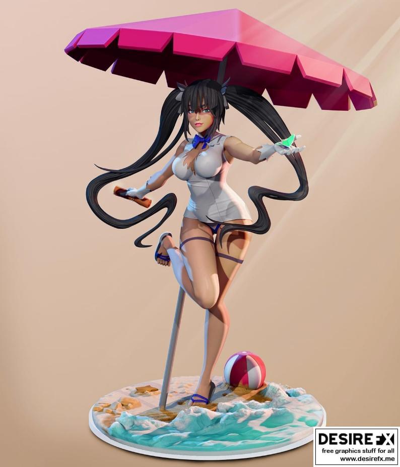Hestia丹特机3D打印模型|Sakosigue – Hestia Danmachi – 3D Print Model STL