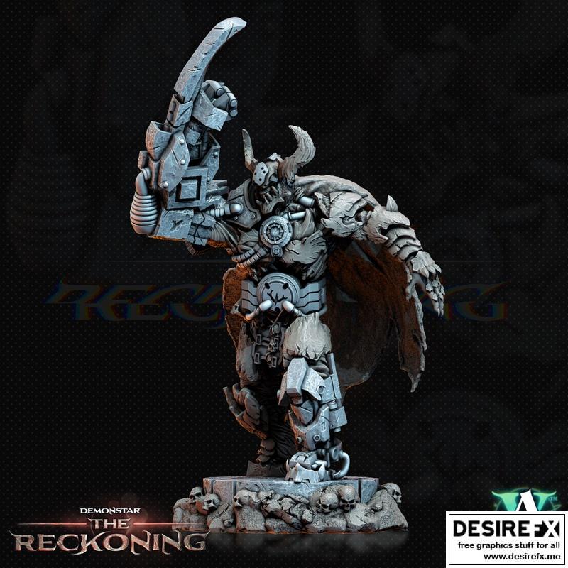 Armari头猎人3 3D打印模型|Demonstar The Reckoning – Armari Headhunter 3 – 3D Print Model STL