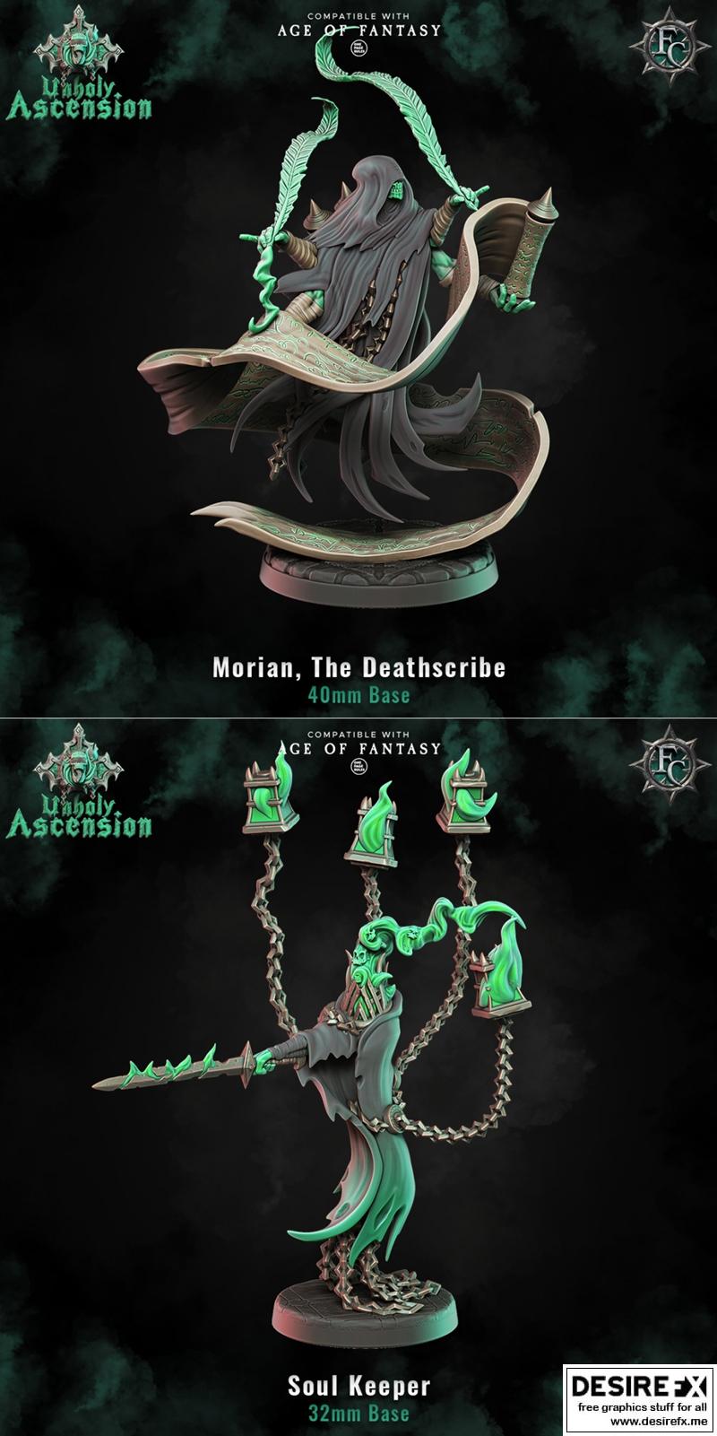 Fleshcraft Studio - 《灵魂之约》3D打印模型|Fleshcraft Studio – The Soultaker Covenant October 2022 – 3D Print Model STL