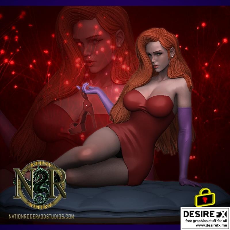 Jessica Rabbit 3D打印模型|Jessica Rabbit – 3D Print Model STL