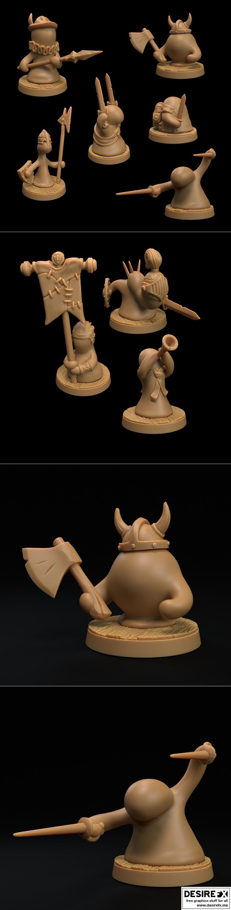 Plasmoid士兵 3D打印模型|Plasmoid Soldier – 3D Print Model STL