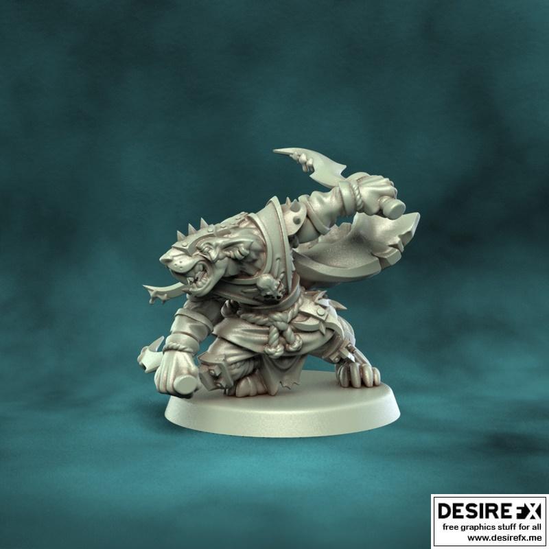 Punga迷你模型——星之玩家武士刀 3D打印模型|Punga Miniatures – Star Player Dagger – 3D Print Model STL