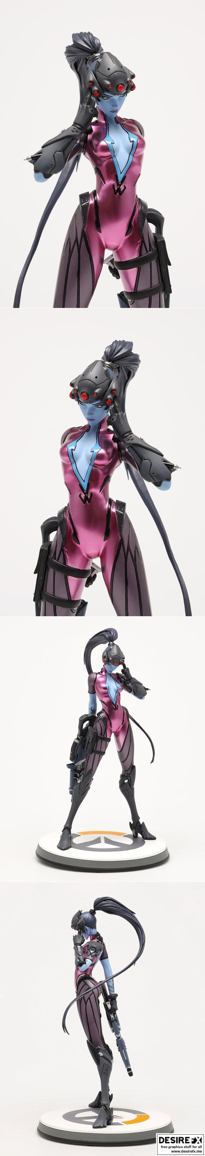 Overwatch Widowmaker 3D打印模型|Widowmaker Overwatch – 3D Print Model STL