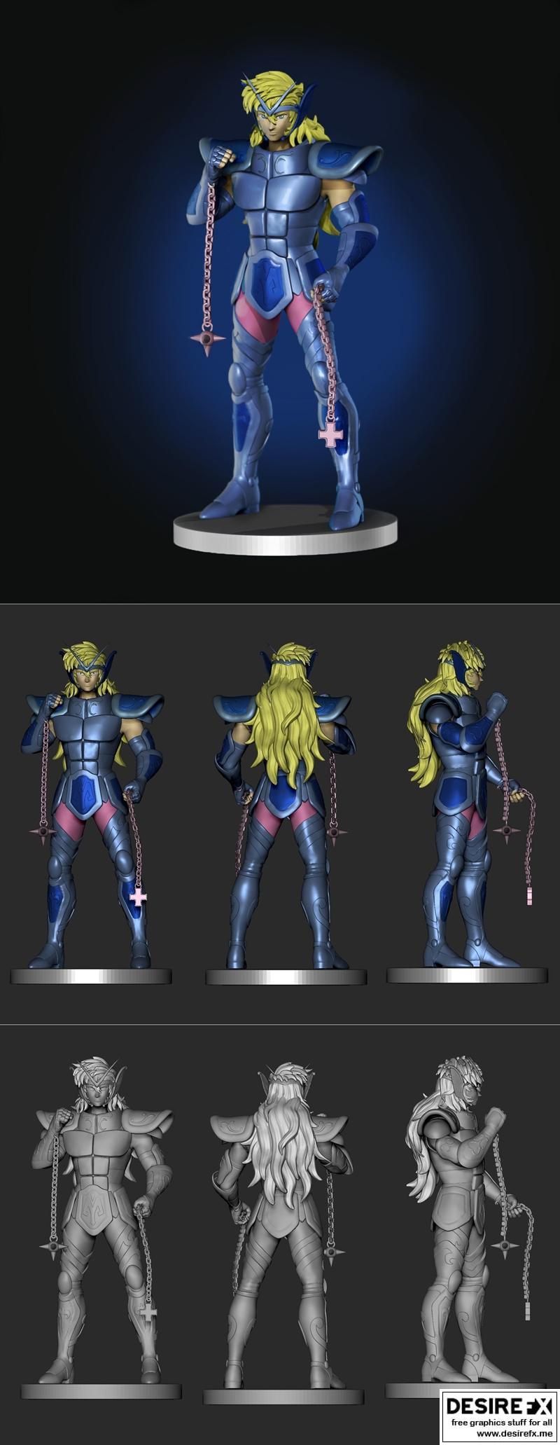 Albiore圣铠之门 3D打印模型|Albiore – Saint seiya – 3D Print Model STL