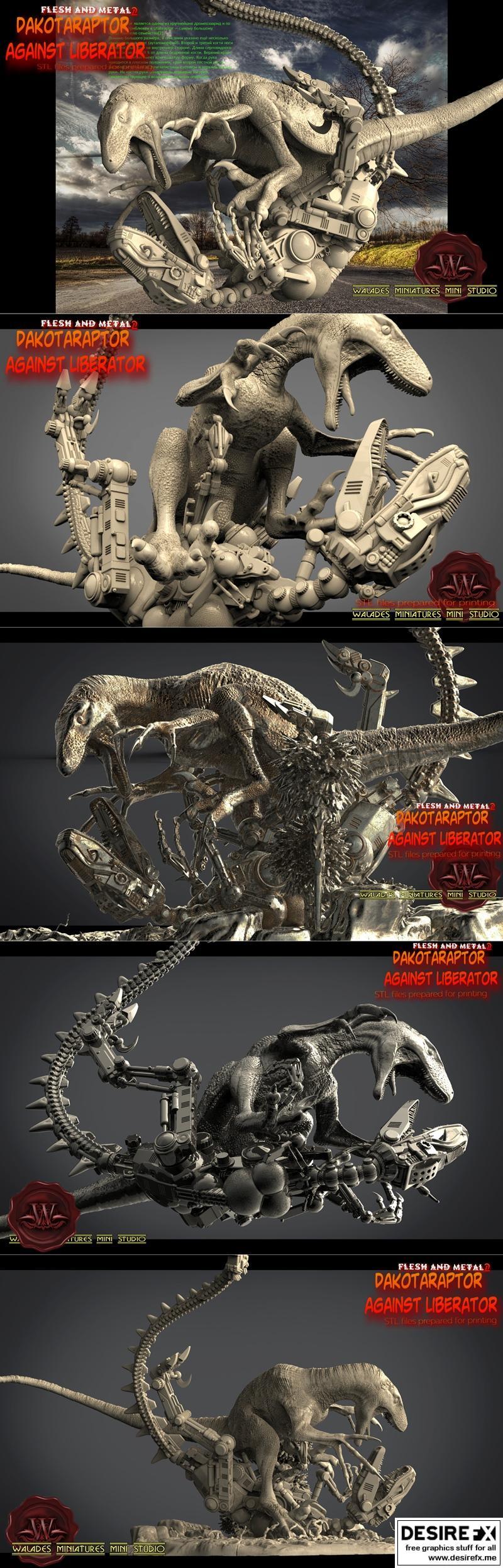 达科塔掠食者 3D打印模型|Dakotaraptor – 3D Print Model STL