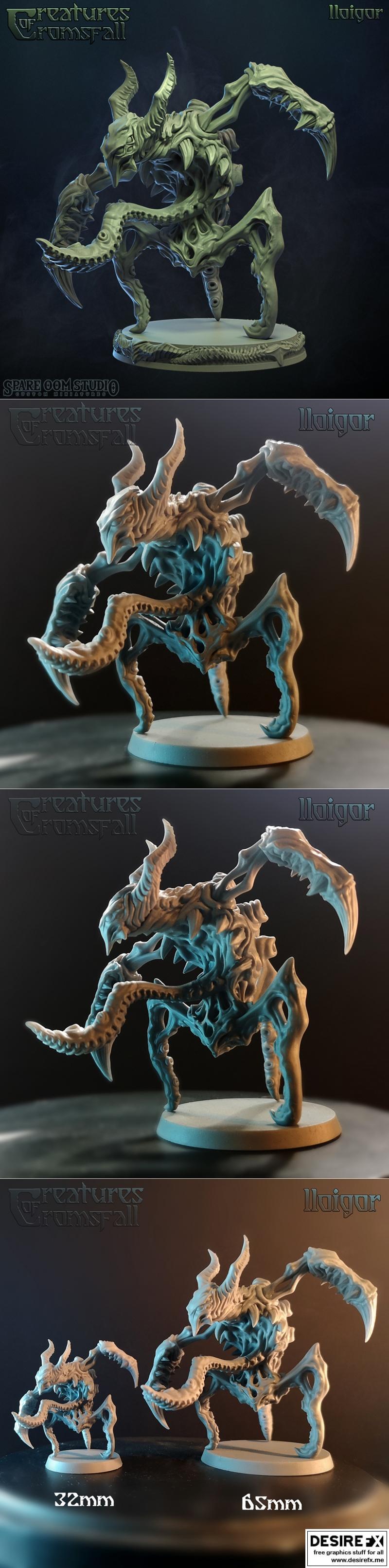 Lloigor - 3D打印模型|Lloigor – 3D Print Model STL