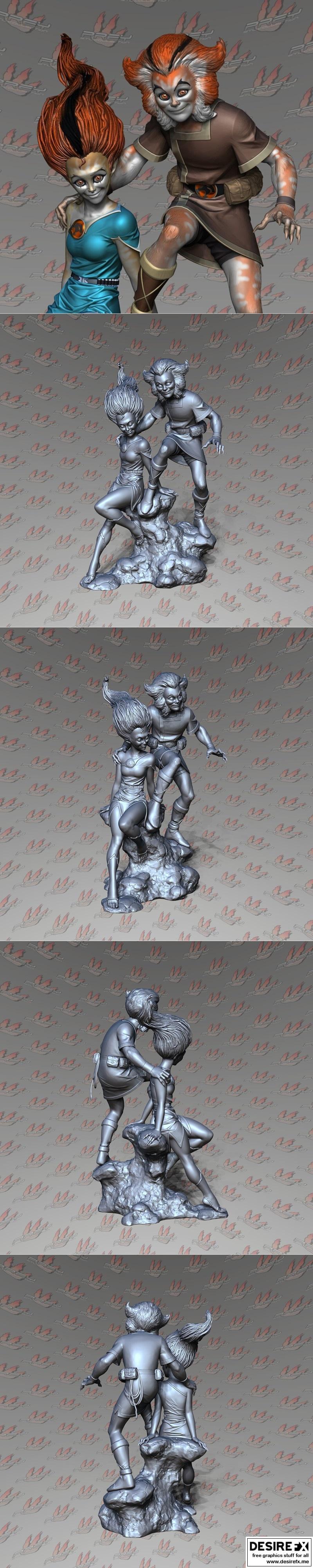 威利酷奇 3D打印模型|Wily Kitkat – 3D Print Model STL