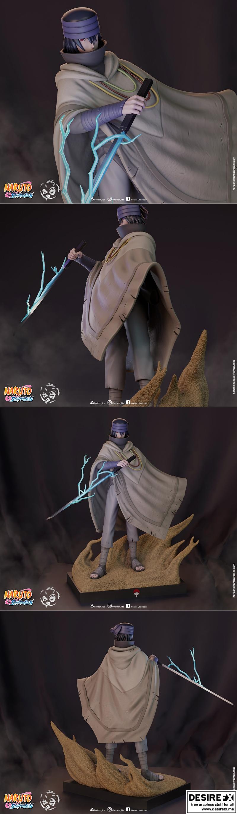 萨克——最后——3D打印模型|Sasuke – The Last – 3D Print Model STL