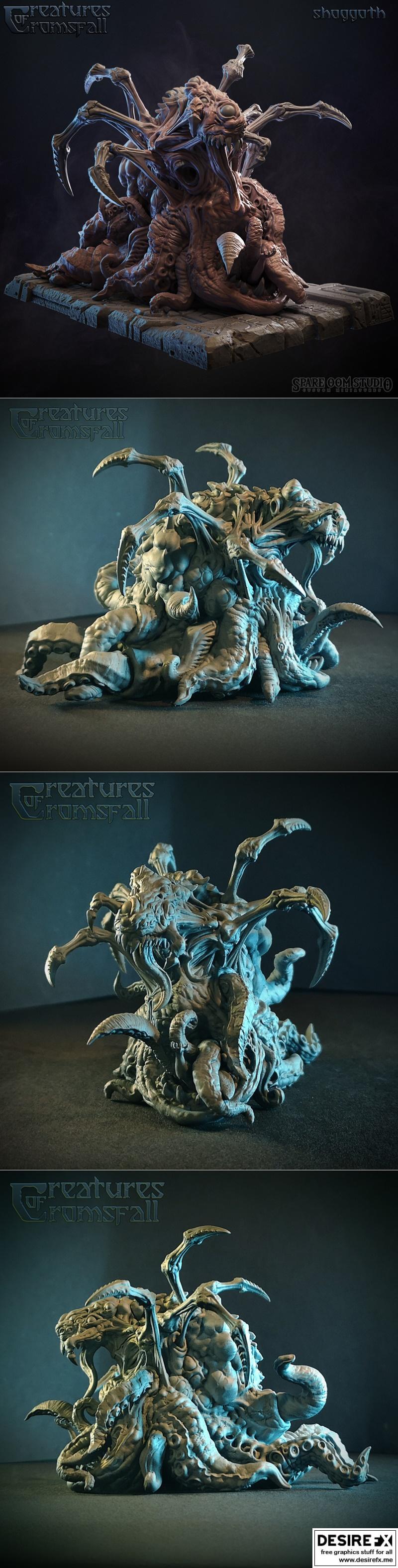 Proto Shoggoth 3D打印模型|Proto Shoggoth – 3D Print Model STL