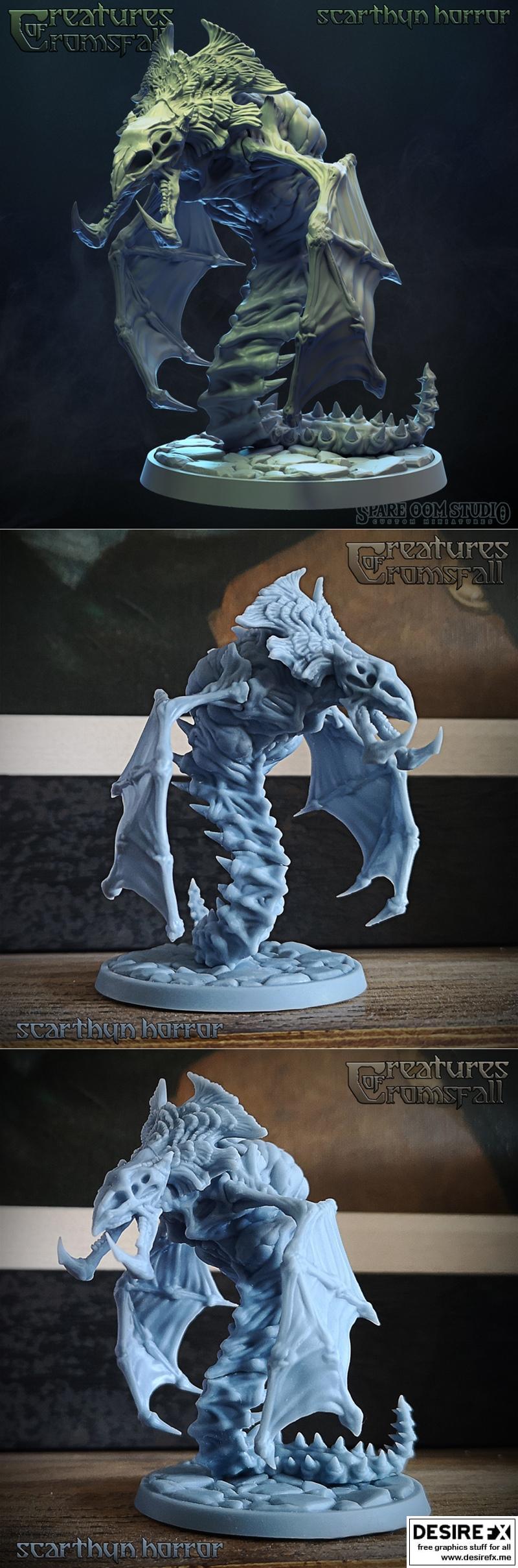 Scarthyn horror 3D打印模型|Scarthyn Horror – 3D Print Model STL