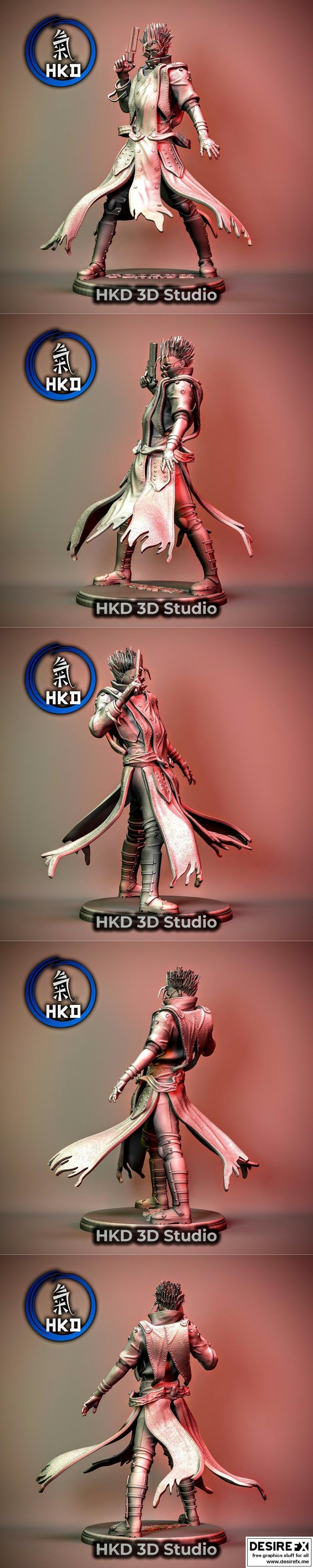 Vash The Stampede 3D打印模型|Vash The Stampede Fan Art – 3D Print Model STL
