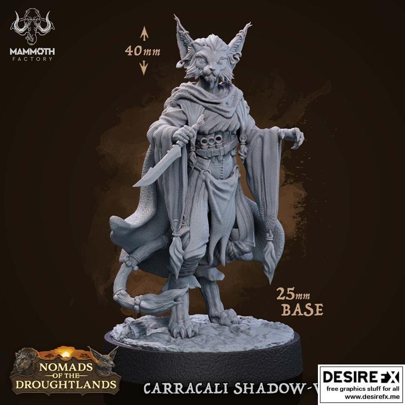 Carracali影织者 1 - 3D打印模型 STL|Carracali Shadow Weavers 1 – 3D Print Model STL