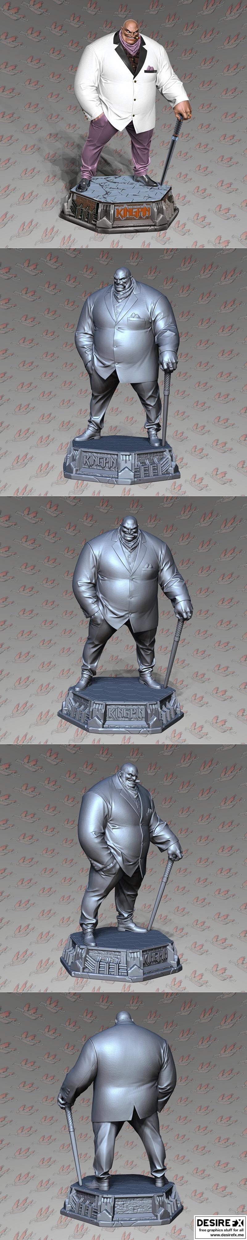 Kingpin - 3D打印模型|Kingpin – 3D Print Model STL