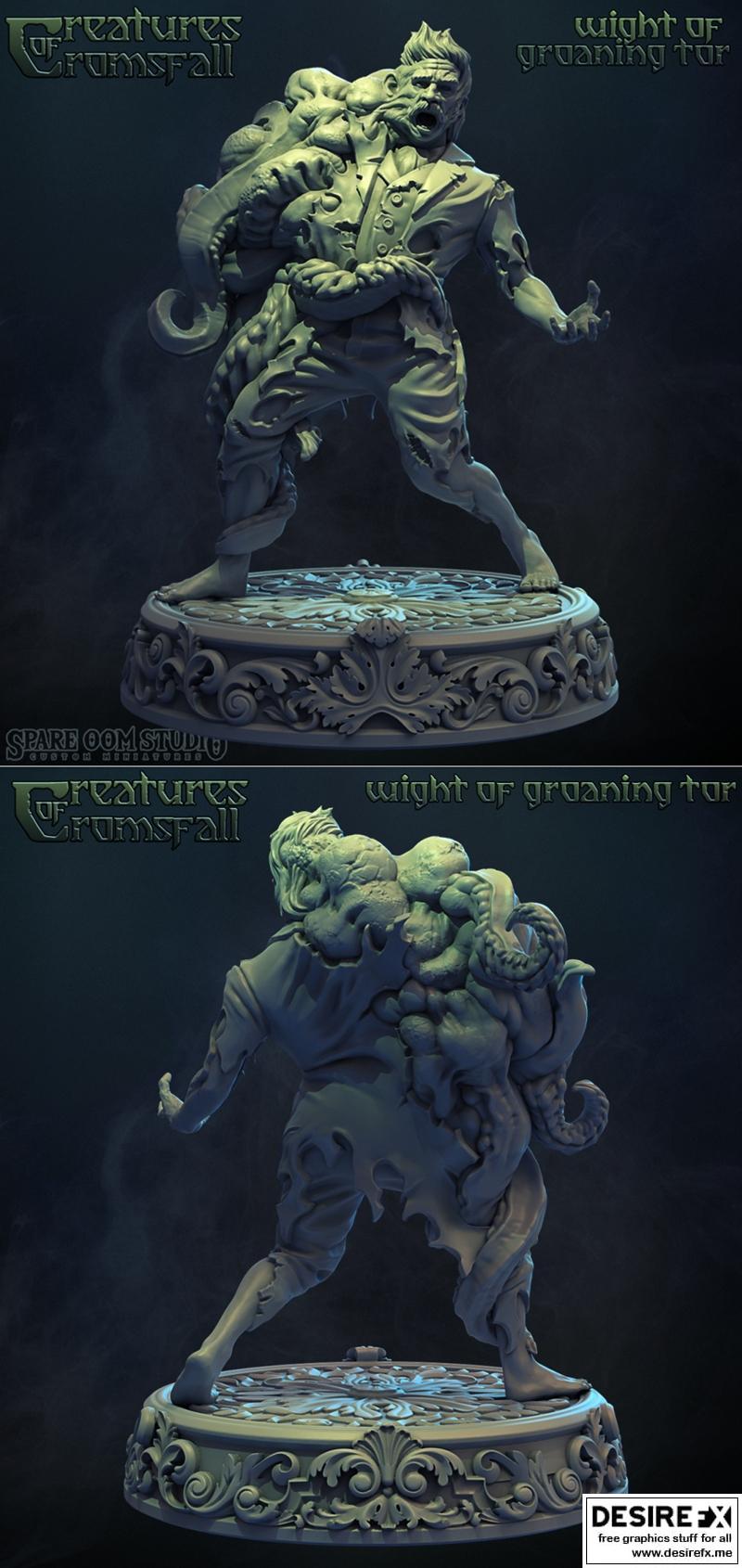 呻吟之塔 3D打印模型|Wight of Groaning Tor – 3D Print Model STL