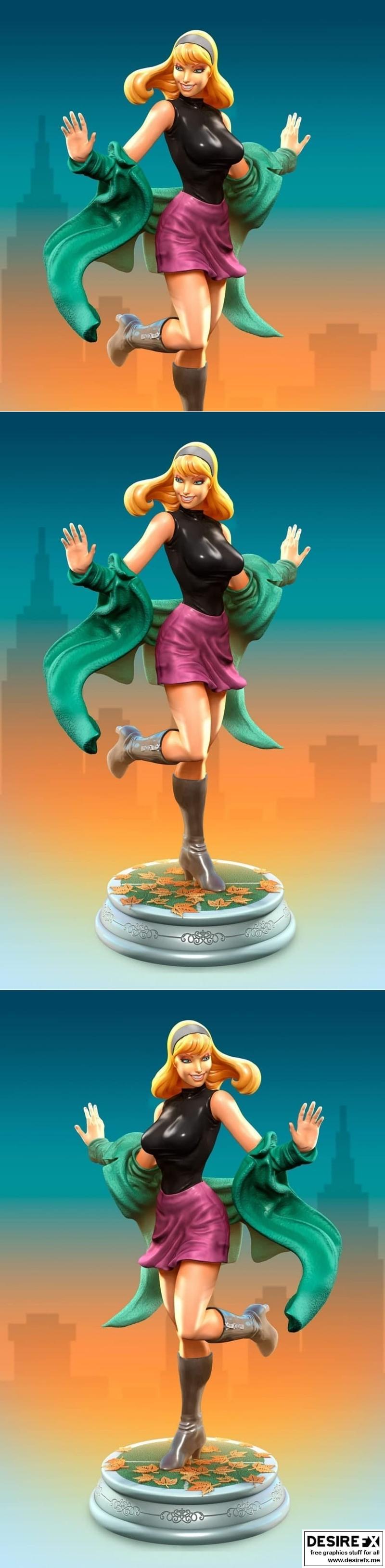 Gwen 3D打印模型 STL|Gwen Special Model – 3D Print Model STL