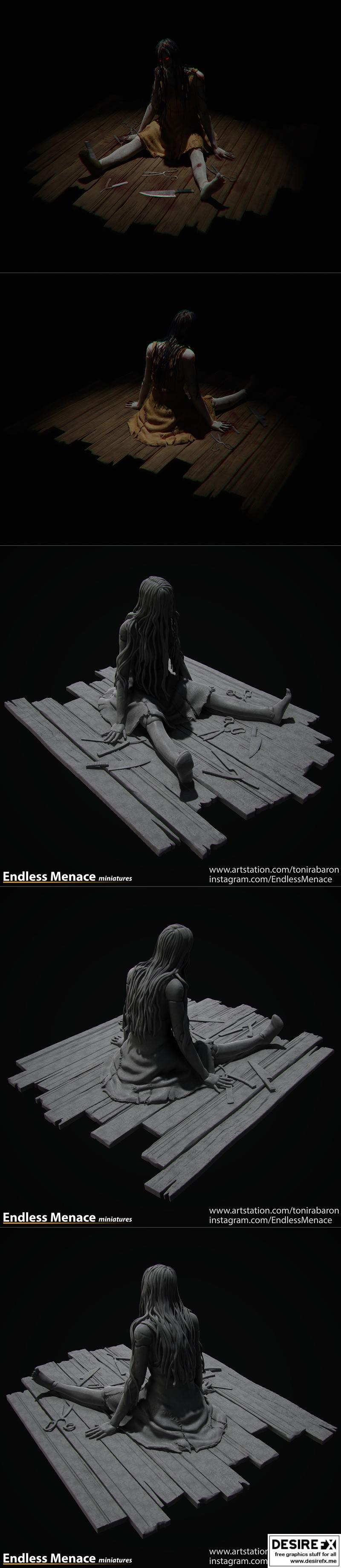 安东·拉巴尔斯基伊 木偶 3D打印模型|Anton Rabarskyi – Puppet – 3D Print Model STL