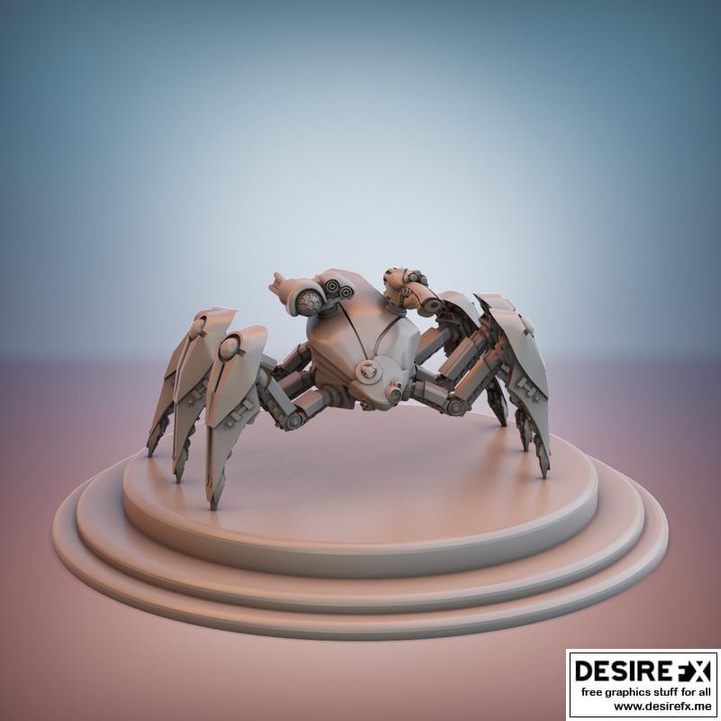 破碎之 crawler——3D打印模型设计|Shattered – Crawler