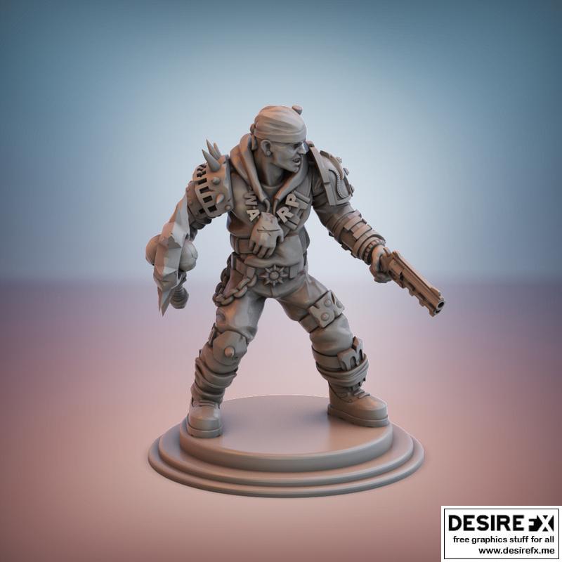 狂徒之刃 – 狂徒（枪与剑）|Cultist Rabble – Rabble (Gun and Blade)