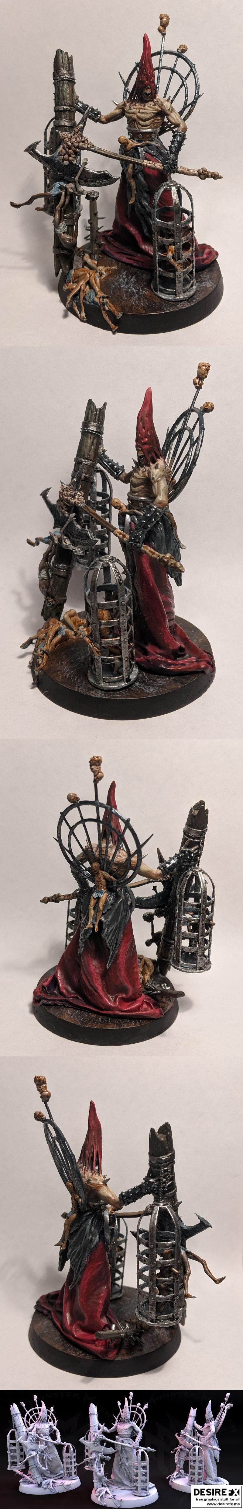 执行者姿势2 - 3D打印模型|Executioner Pose 2 – 3D Print Model STL