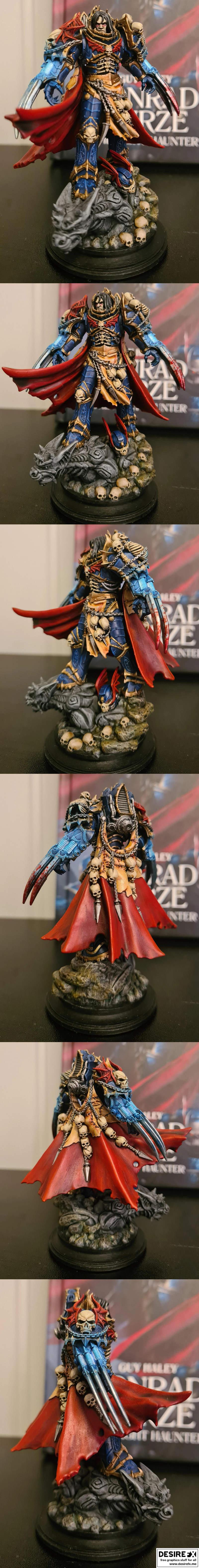 康拉德·库尔兹 3D打印模型 STL|Konrad Curze – 3D Print Model STL