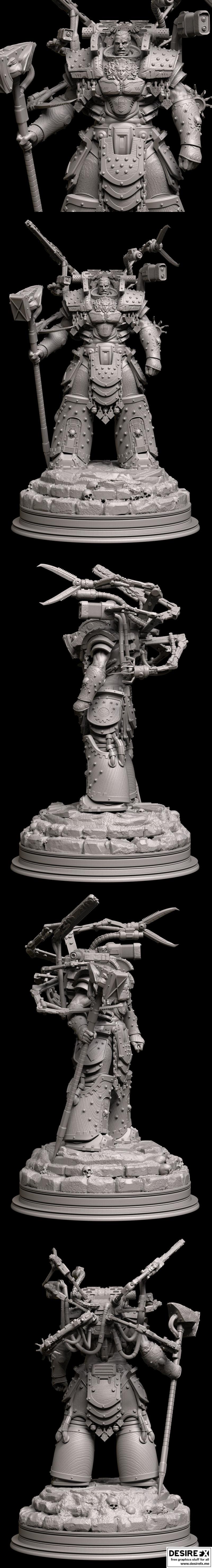 Ferrus Manus 3D打印模型|Ferrus Manus – 3D Print Model STL