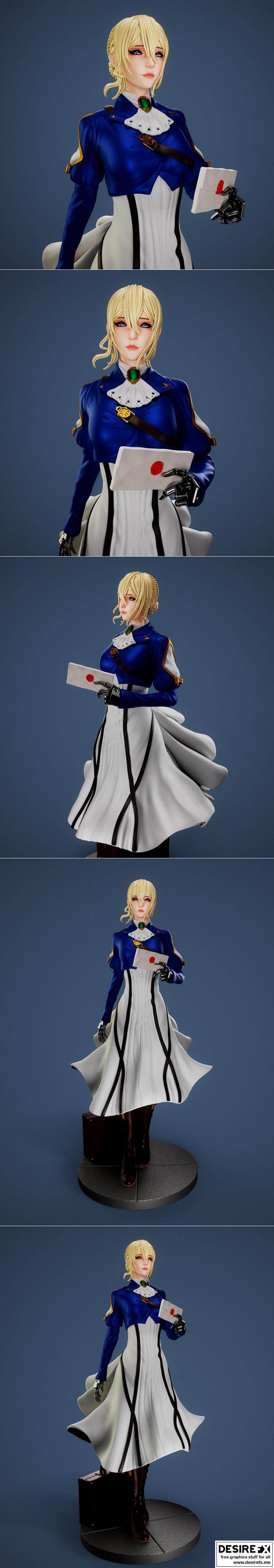 《宝可梦 3D打印模型：小火龙》|Violet Evergarden – 3D Print Model STL
