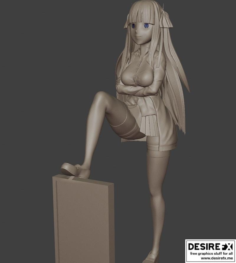 Nino Nakano 3D打印模型 STL|Nino Nakano – 3D Print Model STL