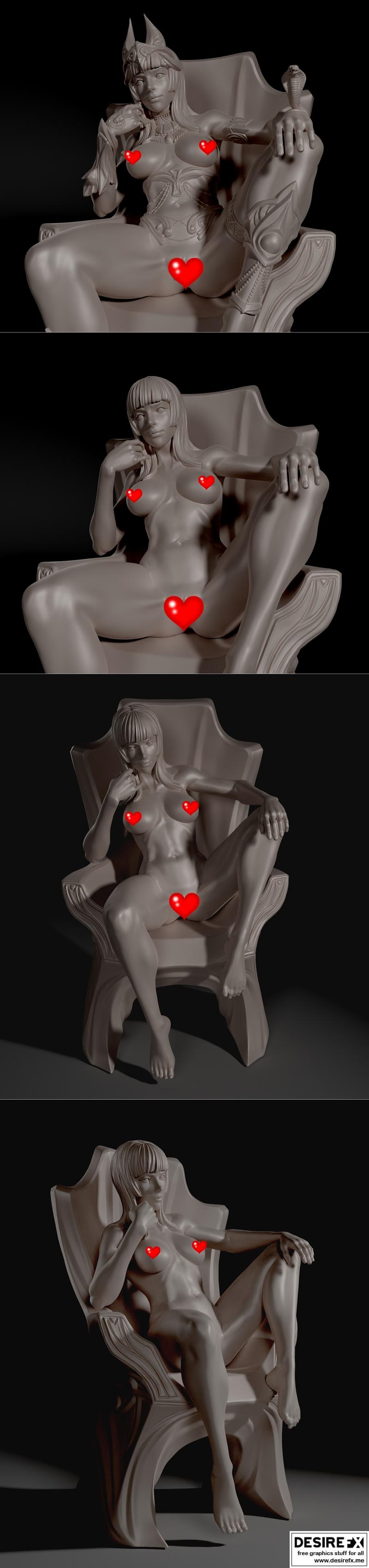 努特壳工坊 - 哥伦布 - 塞普勒斯 3D打印模型|Nutshell Atelier – Cleopatra – 3D Print Model STL