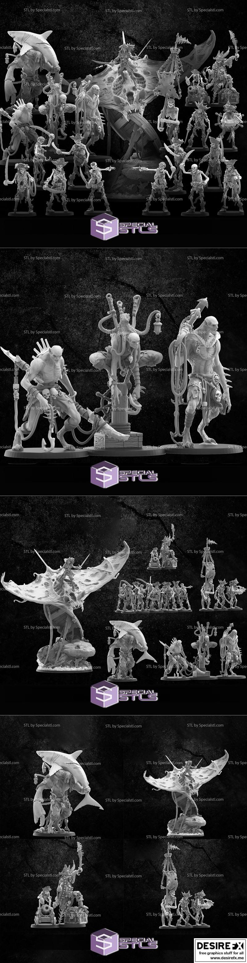 Lost Kingdom迷你模型 2022年5月 3D打印模型 STL|Lost Kingdom Miniatures May 2022 – 3D Print Model STL