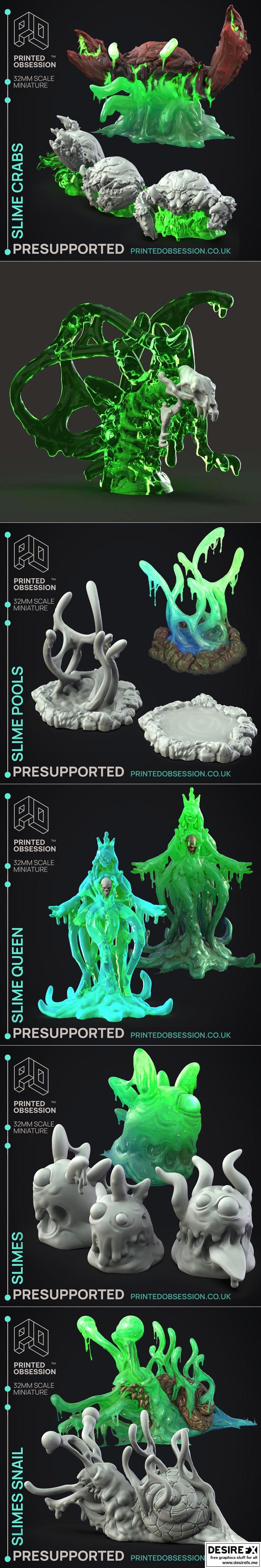 打印迷恋 — 侧 quest 商店 2023年2月 3D打印模型|Printed Obsession – Side Quest Shop February 2023 – 3D Print Model STL