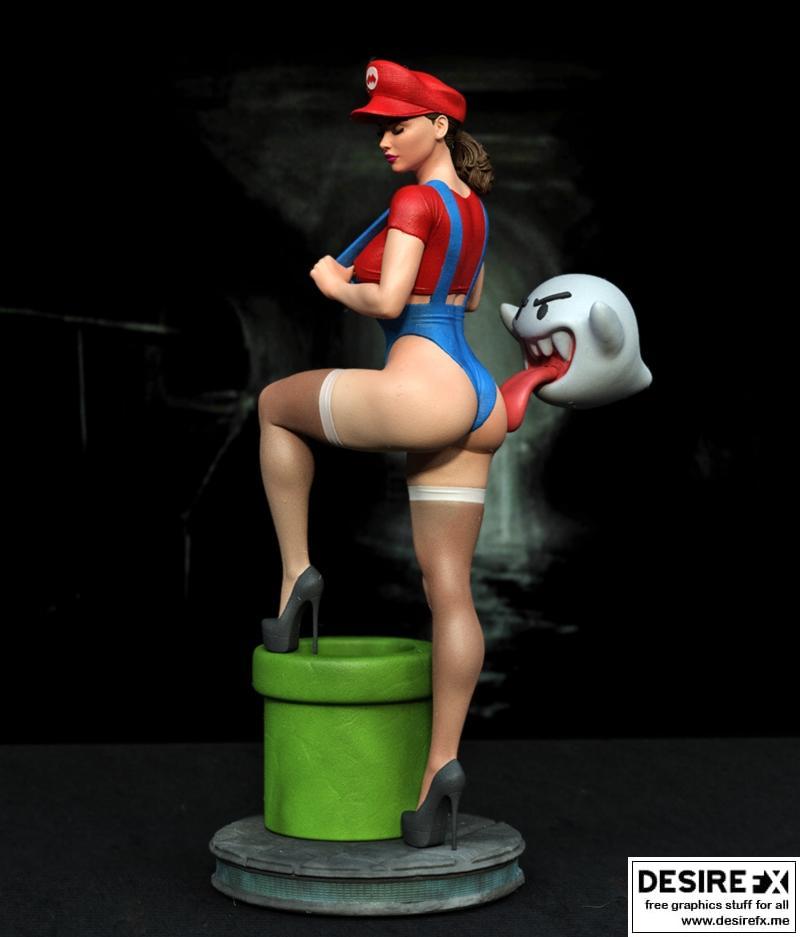 玛丽亚·布罗斯 3D打印模型 STL|Maria Bross – 3D Print Model STL