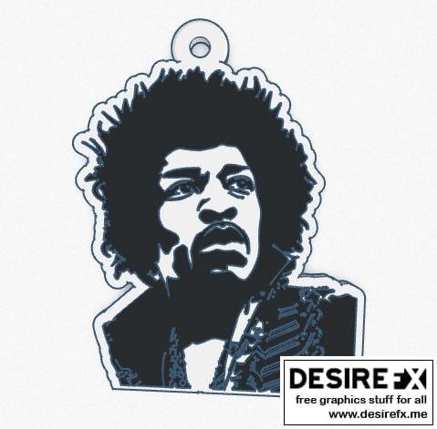 吉米·亨利克斯 3D打印模型 STL|Jimmy hendrix – 3D Print Model STL