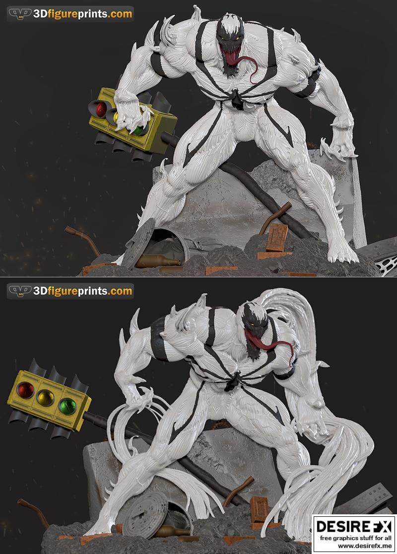 3DXM - 反毒剂 - 3D打印模型|3DXM – Anti Venom – 3D Print Model STL