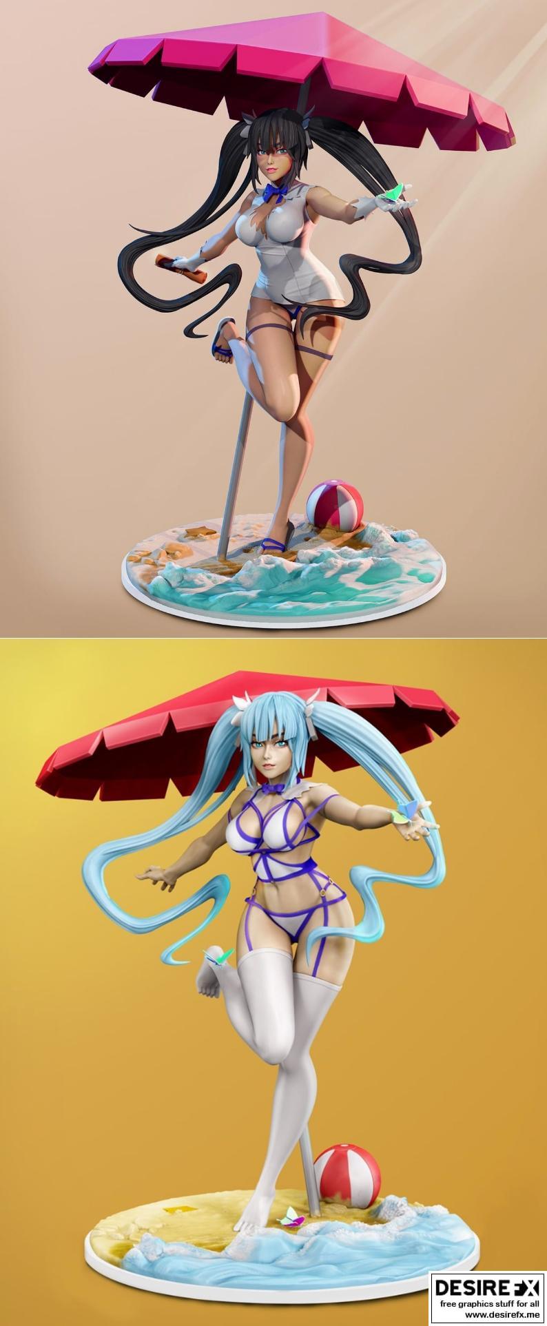赫斯提亚女神 3D打印模型|Goddess Hestia – 3D Print Model STL