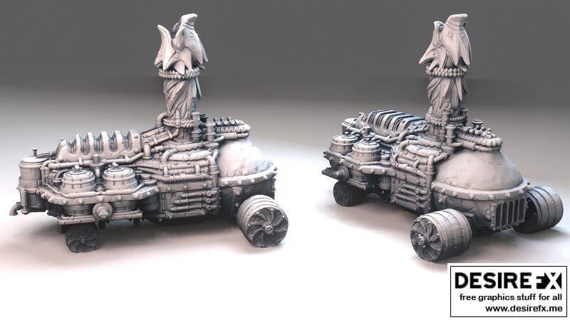 3D打印模型：矮人营地套装|Dwarf camp kit 3D print model