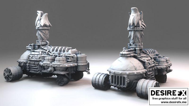 3D打印模型：矮人营地套装|Dwarf camp kit 3D print model