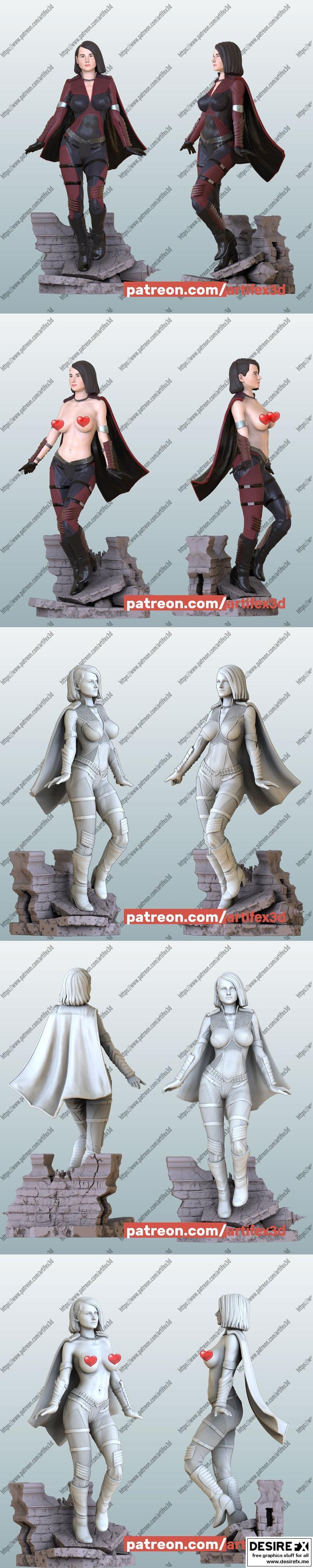 Stormfront 3D打印模型|The Boys Stormfront – 3D Print Model STL