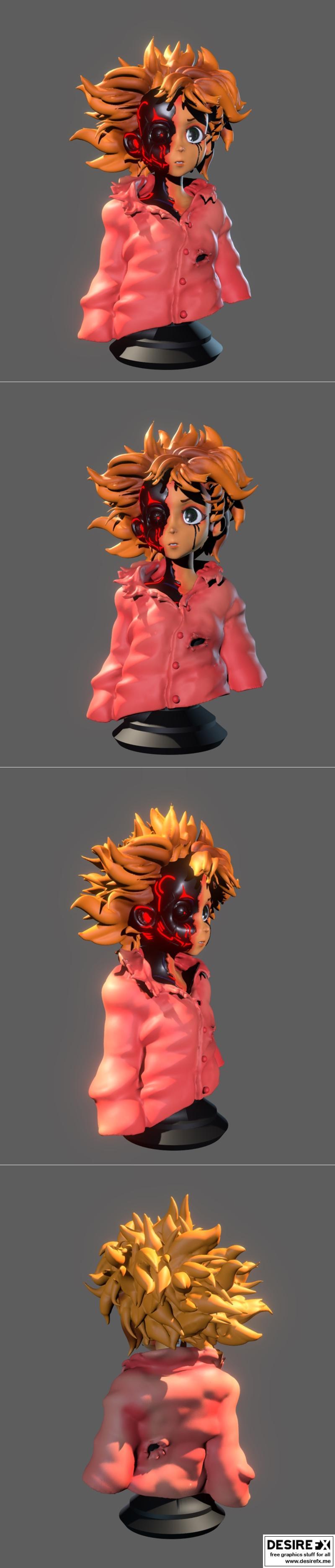 Tima VR Speed 3D打印模型|Tima VR Speed sculpt – 3D Print Model STL