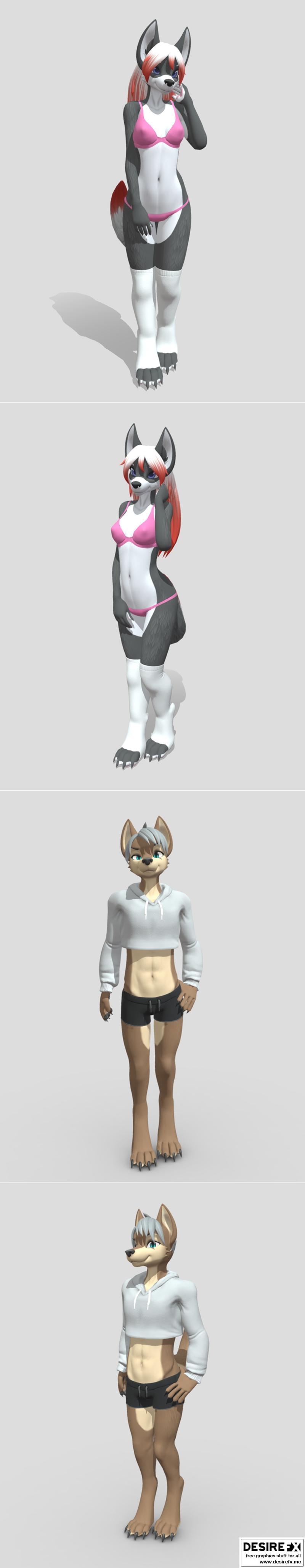 Sammy与Ashwin 3D打印模型|Sammy and Ashwin – 3D Print Model STL