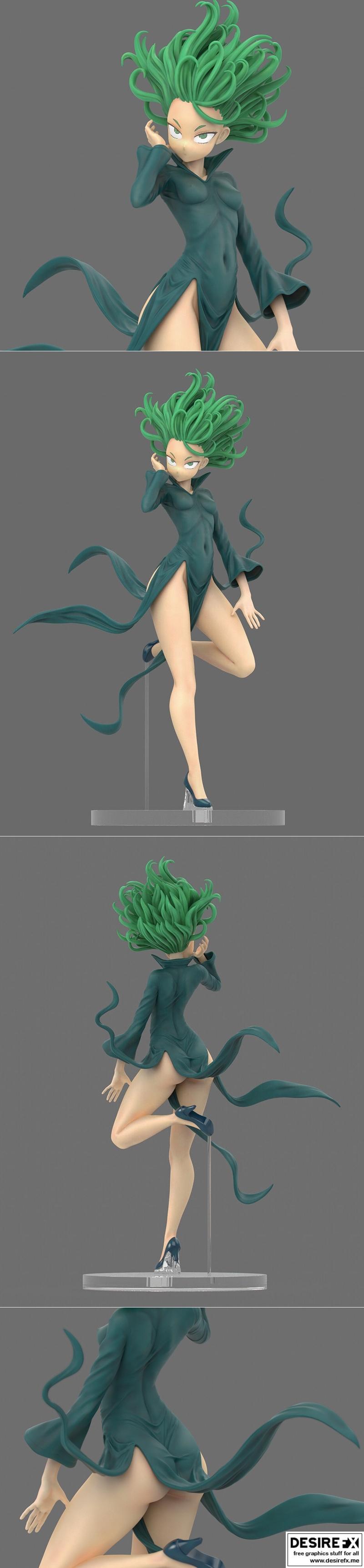 Tatsumaki Tornado 3D打印模型|Tatsumaki Tornado – 3D Print Model STL