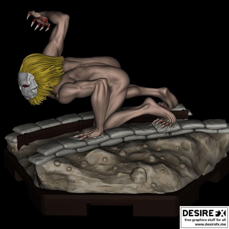 Jaw - 3D打印模型 - 动漫游戏角色模型|Jaw – 3D Print Model STL