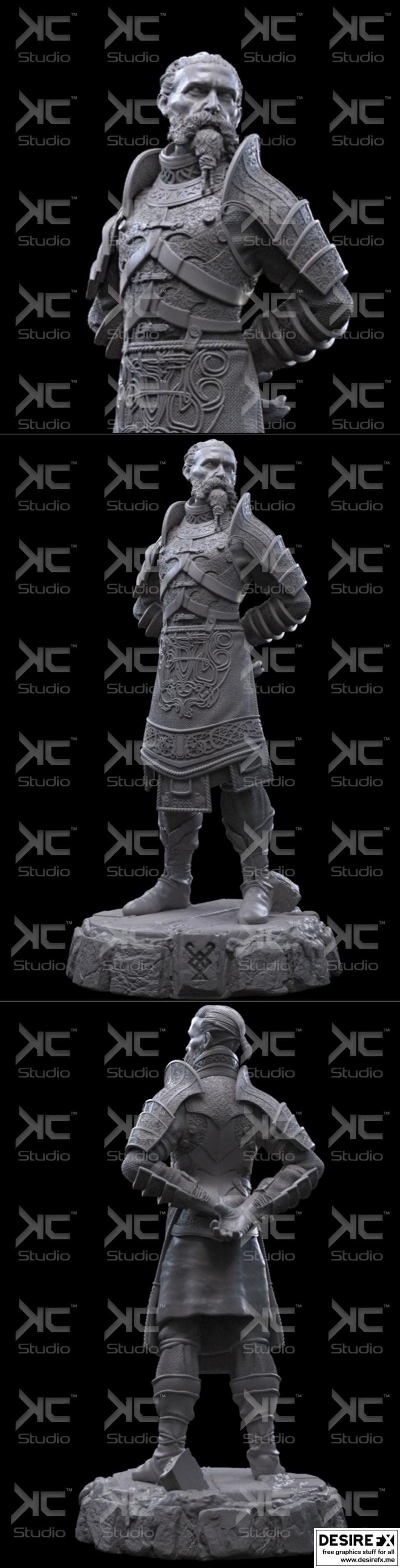 索尔里——战神系列粉丝艺术3D打印模型|Sindri – God Of War Fan Art – 3D Print Model STL